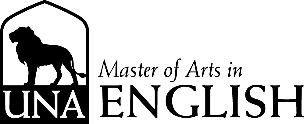 English Masters Dept Merchandise Logo in Black